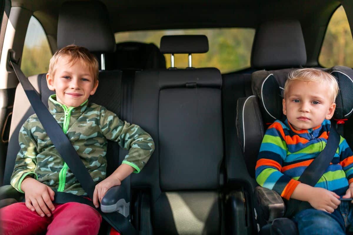 Isofix Kindersitz / Sitzerhöhung fürs Auto, mitwachsend